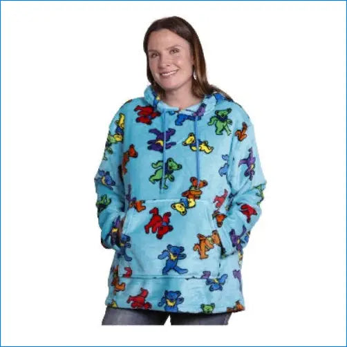 Sweat à Capuche Grateful Dead Ours Dansants Taille S - Occasion Parfait état - Style Rétro Années 90