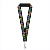 Grateful Dead - Dancing Bears Lanyard - Gratefuldeadshop.com