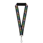 Grateful Dead - Dancing Bears Lanyard - Keychains