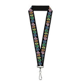 Grateful Dead - Dancing Bears Lanyard - Gratefuldeadshop.com