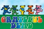 Grateful Dead - Dancing Bears Magnet - Refrigerator Magnets