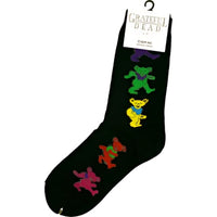 Grateful Dead Dancing Bear Socks