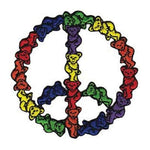 Grateful Dead - Dancing Bears Peace Sign Back Patch - Patches