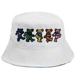 Grateful Dead - Dancing Bears Reversible Bucket Hat - Hats