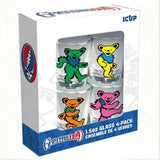 DANCING BEAR SHOT GLASS SET OF 4