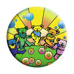 Grateful Dead - Dancing Bears Utopia Button - Buttons & Pins