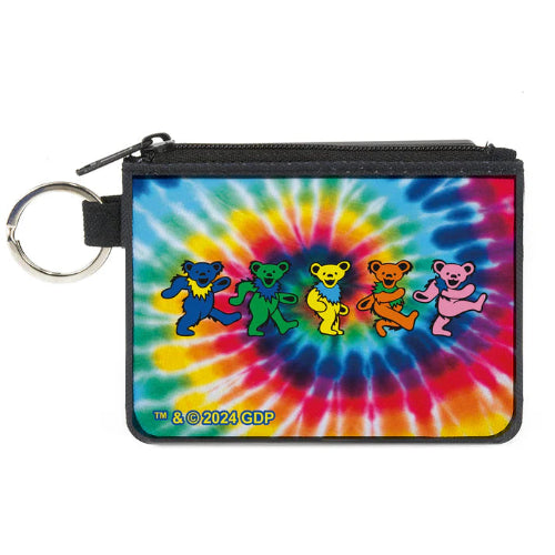 Grateful Dead -  Dancing Bears Canvas Zipper Wallet