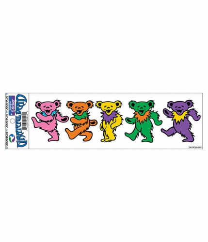 Grateful Dead - Dancing Bears Window Sticker - Sticker