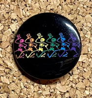 Grateful Dead - Dancing Skeletons Button - Buttons & Pins