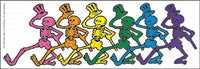 Grateful Dead - Dancing Skeletons Clear Sticker - Sticker