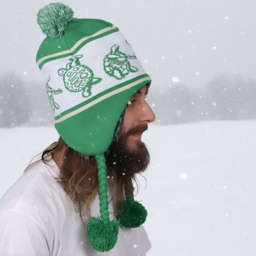 Grateful Dead - Dancing Terrapins Green Winter Hat