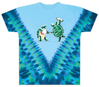 Grateful Dead - Dancing Terrapins Tie Dye T-Shirt - Medium - T-Shirts