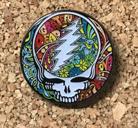 Grateful Dead - Danny Steinman Stealie Pin - Buttons & Pins