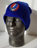 Grateful Dead - Embroidered SYF Winter Beanie Hat - Blue - Hats