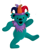 Grateful Dead - Festive Hat Dancing Bear Ornament - Mardi Gras Hat - Holiday Ornaments