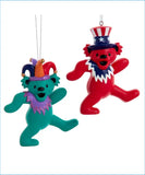 Grateful Dead - Festive Hat Dancing Bear Ornament - Gratefuldeadshop.com