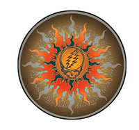 Grateful Dead - Fiery Sun Stealie Sticker - Sticker