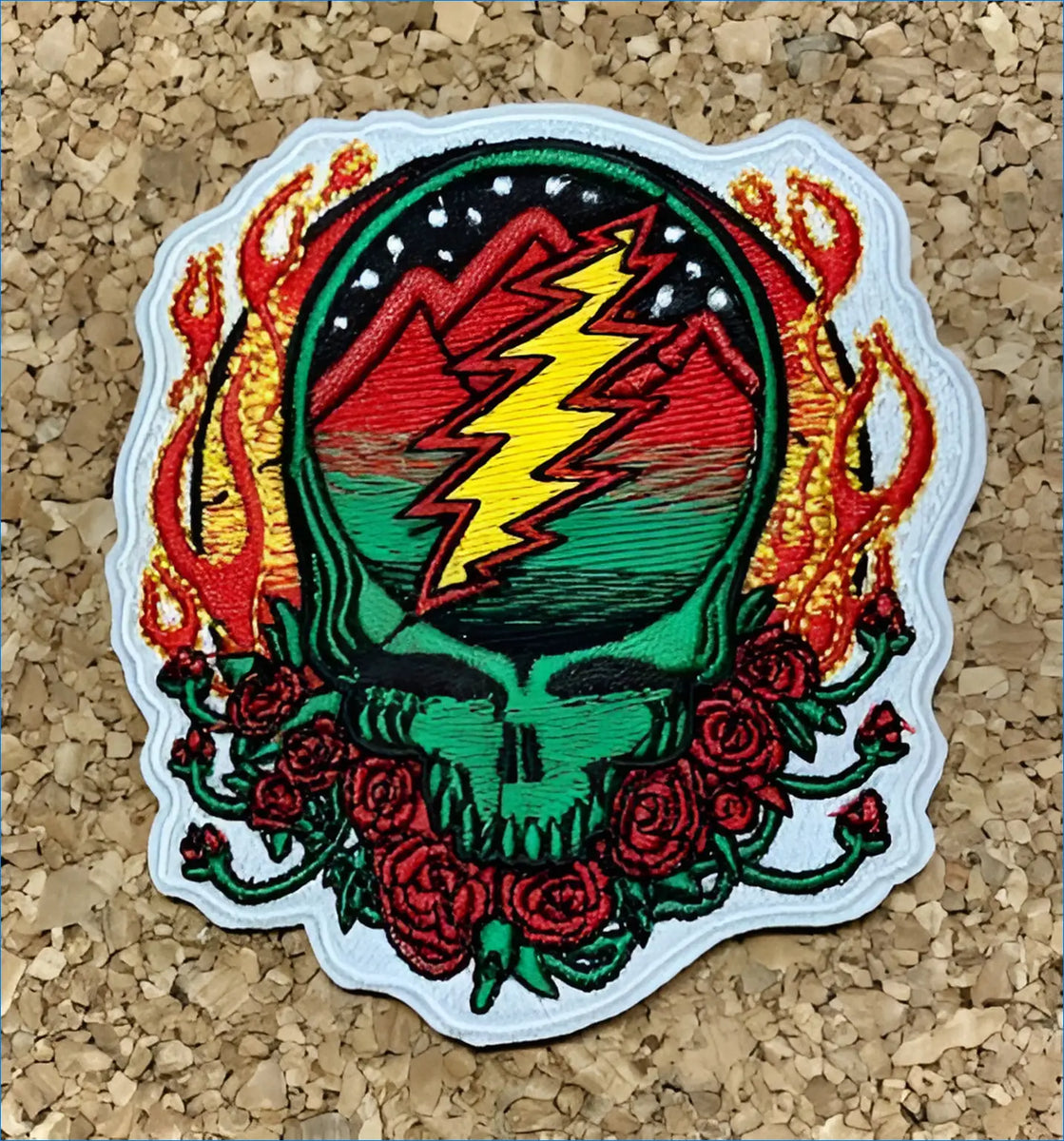Grateful Dead - Fire on the Mountain Patch - gratefuldeadshop.com