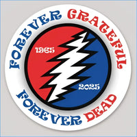 Grateful Dead - Forever Grateful 60th Anniversary Sticker