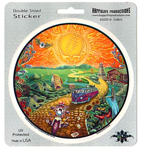 Grateful Dead - Golden Road Sticker - Sticker