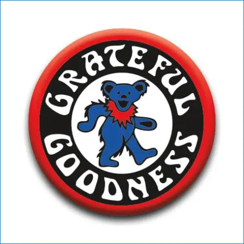 Gd Shop Button Grateful Dead Grateful Goodness Button | gratefuldeadshop.com