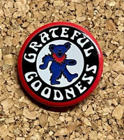 Grateful Dead - Grateful Goodness Button - Buttons & Pins