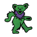 Grateful Dead - Green Dancing Bear Embroidered Patch - Patches