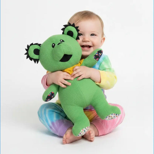Grateful Dead Green Dancing Bear Plush Full Size 22