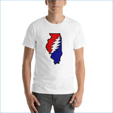 Grateful Dead Illinois Bolt T-shirt - Gratefuldeadshop.com