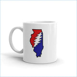 Grateful Dead - Illinois Deadhead Bolt Mug - Gratefuldeadshop.com