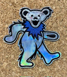 Grateful Dead - Iridescent Dancing Bear Patch - Patches