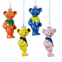 Grateful Dead - Jerry Bear Holiday Ornament - Blue - Holiday Ornaments