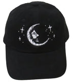 Grateful Dead - Jerry Garcia Moon Baseball Hat - Black - Hats