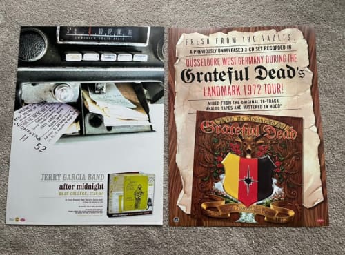 Grateful Dead / Jerry Garcia - Set of 2 Promotional Posters - Posters