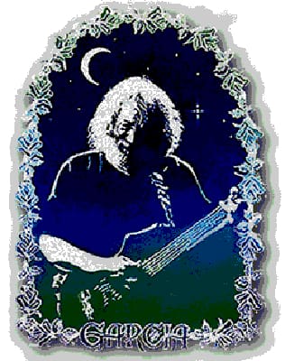 Grateful Dead - Jerry Garcia Under the Moon Sticker - Sticker