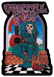 Grateful Dead - Jester Decal Sticker Slap - Sticker