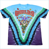 Grateful Dead - Laughing Bones Tie Dye T-shirt - Gratefuldeadshop.com