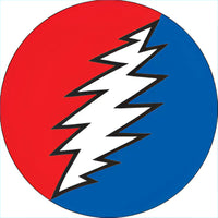 Grateful Dead Lightning Bolt Button Merchandise