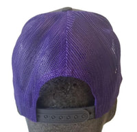 Grateful Dead - Lightning Bolt Purple Trucker Snapback Hat - Hats