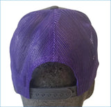 Grateful Dead - Lightning Bolt Purple Trucker Snapback Hat - Gratefuldeadshop.com