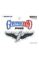 Grateful-Dead - Lightning Bolt Rockwings Sticker - Sticker