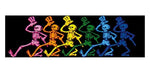 Grateful Dead - Mini Dancing Skeletons Bumper Sticker - Sticker