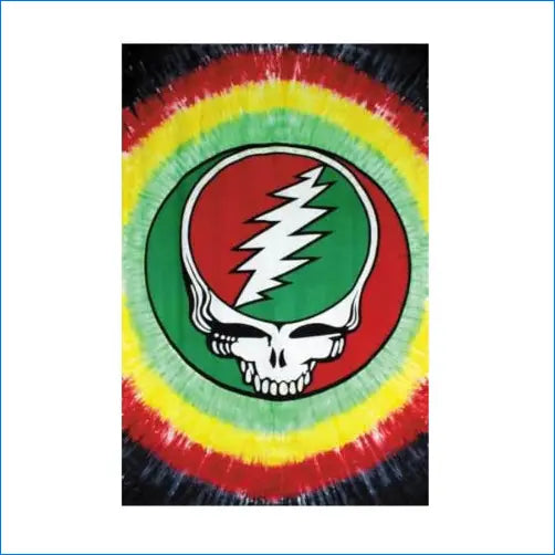 Grateful Dead Mini Rasta Steal your Face Tapestry