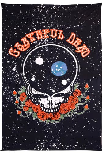 Grateful Dead - Mini Space Your Face Tapestry - Decorative Tapestries