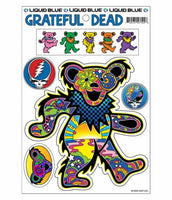 Grateful Dead - Mod Bear Multi Sticker Sheet - Sticker