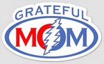 Grateful Dead - Grateful Mom Bumper Sticker Decorative Stickers Gratefuldeadshop.com 