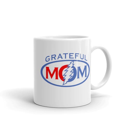 Grateful Dead - Grateful Mom Coffee Mug Mugs Gratefuldeadshop.com 11oz 