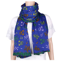 Grateful Dead - Musical Dancing Bears Fashion Scarf - Scarves