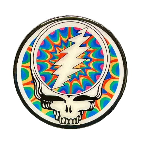 Grateful Dead Psychedelic SYF Metal Sticker | gratefuldeadshop.com