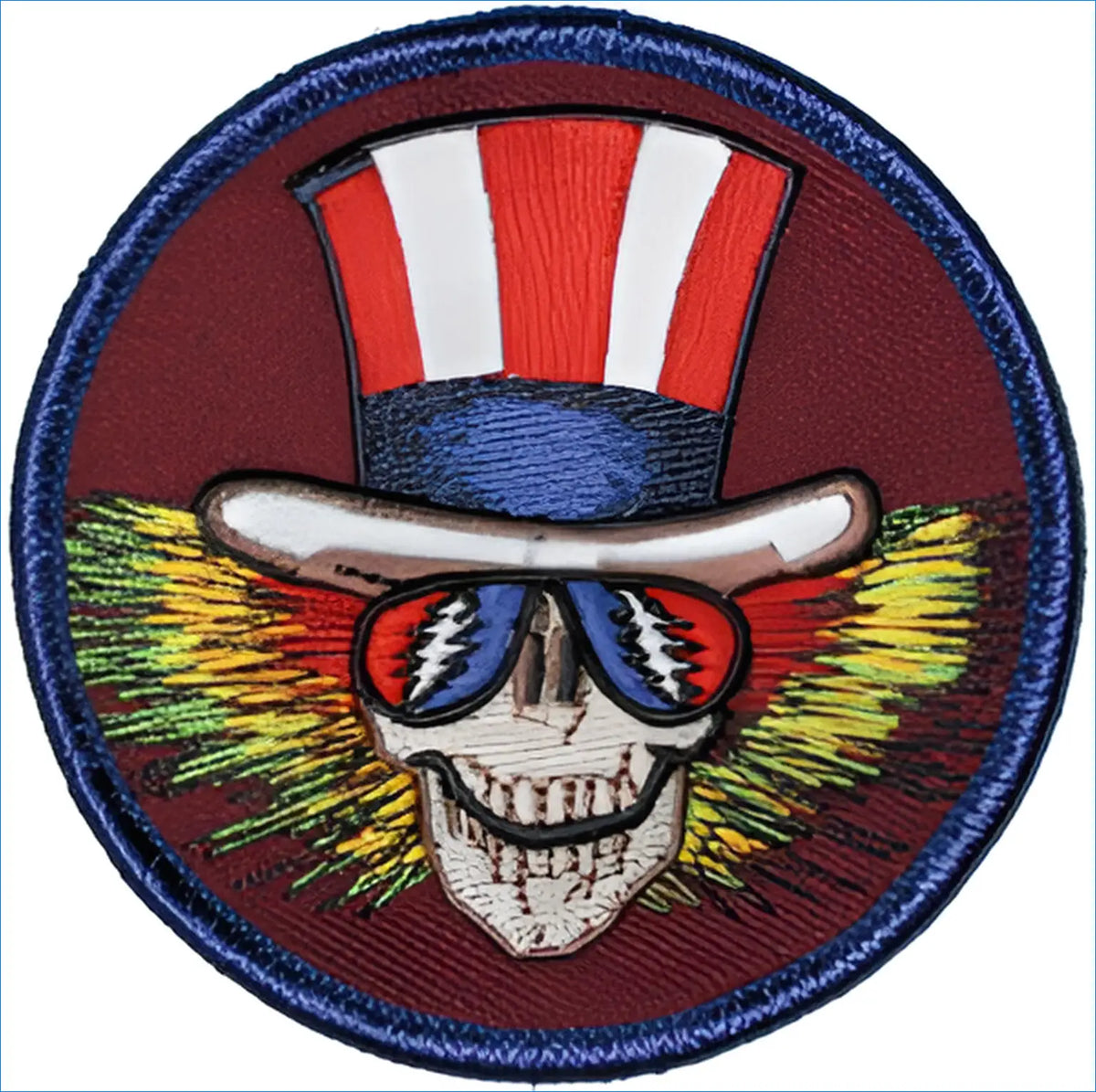 Grateful Dead - Psycle Sam Oversized Back Patch - gratefuldeadshop.com